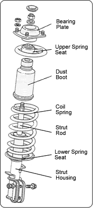 MONROE SHOCKS & STRUTS: Struts